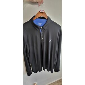 Chaps Golf Long Sleeve Polo Shirt Mens 3XL Breathable Mint Condition #64